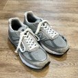 画像1: USA製【ニューバランス】new balance【990】グレー 【V5】【サイズ10 1/2D】<br> (1)