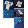 画像2: 80's【L.L.Bean】ＬＬビーン【セルリアンブルー】【windy ridge jacket】中綿入り ゴアテックス バギーズジャケット <br> (2)