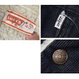 画像2: 【70s~】【USA製】ビンテージ【Levis】リーバイス BIG-E【黒】ビッグＥ 裏ボア付き【コーデュロイジャケット】ボアジャン【US40】<br> (2)