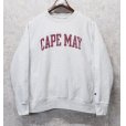 画像1: ビンテージ【チャンピオン】【Champion】【リバースウィーブ】【CAPE MAY】【グレー】【スウェット】【サイズL】<br> (1)