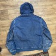 画像3: USA製 ビンテージ【carhartt】【カーハート】【デニム地ｘ裏地ブランケット】アクティブパーカー【フルジップパーカー】【サイズM】<br> (3)