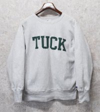 90's~【USA製】【Champion】【チャンピオン】【リバースウィーブ】【TUCK】【グレー】【スウェット】【サイズＬ】