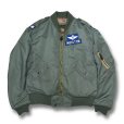 画像1: 50's【米軍実物】【USAF】ビンテージ【7448B】ROLEN SPORTSWEAR社製【L-2B】【フライトJKT】【サイズL】<br> (1)