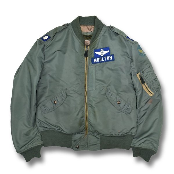 画像1: 50's【米軍実物】【USAF】ビンテージ【7448B】ROLEN SPORTSWEAR社製【L-2B】【フライトJKT】【サイズL】 