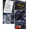 画像2: 【米軍実物】U.S.NAVY【WORKING PARKA】紺 デジカモ 【ゴアテックスパーカー】【Ｓ－Ｒ】<br> (2)