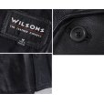 画像2: 【ビンテージ】【WILSON】【ウィルソン】【ブラック】【レザーコート】【レザージャケット】【サイズM】<br> (2)