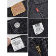 画像2: 00’'s~メキシコ製【ビンテージ】【LEVI'S】【リーバイス５０５】505【黒】【デニムパンツ】ブラックデニム【32×30】<br> (2)