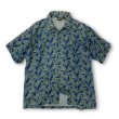 画像1: 【パタゴニア】【patagonia】 【青×緑】オーガニックコットン【半袖シャツ】 【コットンシャツ】【サイズＳ】  (1)