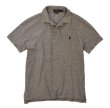 画像1: 【ラルフローレン】 【POLO ralph lauren】【グレー】【無地】【ポロシャツ】 【サイズＭ】   (1)