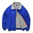 画像1: USA製【パタゴニア】patagonia【青×グレー】【シェルドシンチラジャケット 】【裏フリースブルゾン】【サイズＸＬ】  (1)