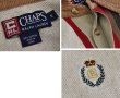 画像2: 【チャップス】CHAPS【ラルフローレン】 【POLO ralph lauren】ベージュｘ赤ｘ緑【ストライプ】【長そでポロシャツ】 【サイズＳ】   (2)