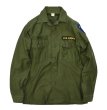 画像1: 【60's】ビンテージ【米軍実物】【u.s.army】OG107【ユーティリティシャツ】【14 1/2-33】  (1)