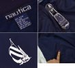 画像2: 【ビンテージ】【nautica】【ノーティカ】バックプリント【紺】ジップアップ【ナイロンジャケット】  (2)