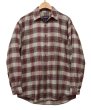 画像1: 【パタゴニア】patagonia【オーガニックコットンシャツ】赤×ベージュ【チェック】【長袖シャツ】【サイズＳ】  (1)