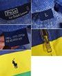 画像2: 【ラルフローレン】POLO RALPH LAUREN【ボーダー柄コットンブルゾン】【スウィングトップ】【サイズＬ】  (2)