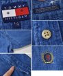 画像2: 【オールド】Tommy Hilfiger【トミーヒルフィガー】【インディゴシャツ】【デニムシャツ】【サイズL】  (2)