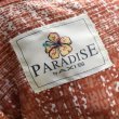 画像2: 【ほぼ未使用】PARADISE【シルク】【オレンジ】【半袖シャツ】【アロハシャツ】【サイズＭ】   (2)