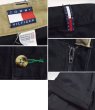 画像2: 【トミーヒルフィガー】【TOMMY HILFIGER】【黒】【ブラック】【コットンパンツ】【34×32】  (2)