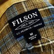 画像2: 【FILSON】【フィルソン】【ブラウン×青】【チェック柄シャツ】長袖コットンシャツ【サイズＭ】  (2)