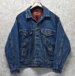 画像1: 【USA製】ビンテージ【LEVI'S】【リーバイス】【70417-0814】【赤ｘ黒チェックライニング付き】【デニムジャケット】【サイズＭ】  (1)