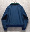 画像4: 80’s【USA製】ビンテージ【Woolrich】ウールリッチ【紺x緑】【フリース裏地】【ナイロンブルゾン】【レディースＬ】  (4)