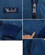 画像3: 80’s【USA製】ビンテージ【Woolrich】ウールリッチ【紺x緑】【フリース裏地】【ナイロンブルゾン】【レディースＬ】  (3)