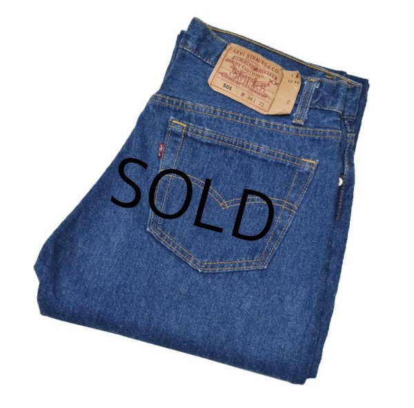 画像1: 【USA製】【ビンテージ】【LEVI'S】【リーバイス】【５０１】501【デニムパンツ】【34x31】  (1)