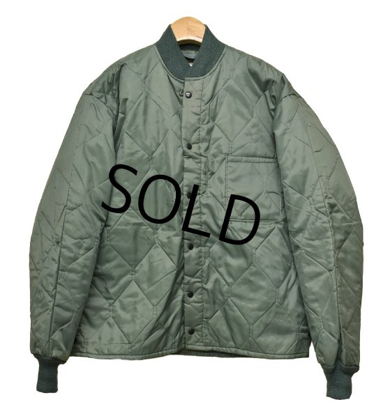 画像1: デッドストック 60's【米軍実物】【UNDERWEAR QUILTED JACKET】USAF【CWU-9/P】ライナージャケット【サイズM】  (1)