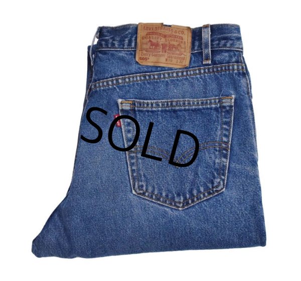 画像1: 90’ｓ~【USA製】【ビンテージ】【LEVI'S】【リーバイス】【505】【デニムパンツ】【36×32】  (1)