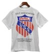 画像1: 80's〜90's【USA製】【ビンテージ】白【AAU USA】【Tシャツ】【サイズＭ】  (1)