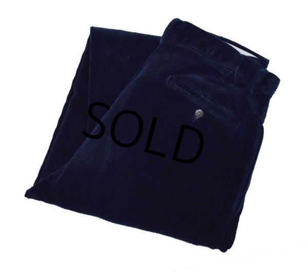 画像1: 【ラルフローレン】POLO RALPH LAUREN【紺】ANDREW PANTS【２タック】【コーデュロイパンツ】【32×32】  (1)