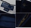 画像2: 【ラルフローレン】POLO RALPH LAUREN【紺】ANDREW PANTS【２タック】【コーデュロイパンツ】【32×32】  (2)