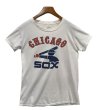 画像1: 70's【ビンテージ】【USA製】白【CHICAGO SOX】ホワイトソックス【Tシャツ】【サイズＬ】  (1)