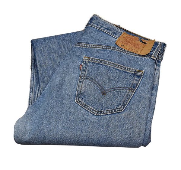 画像1: 90's【ビンテージ】【USA製】【LEVI'S】【リーバイス501】【デニムパンツ】【36×34】  (1)