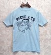 画像1: 70's〜80’s【USA製】【ビンテージ】【artex】【REESE A.F.B lubbock】【水色】【Tシャツ】【サイズM】   (1)