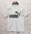 画像1: 90's【USA製】 ビンテージ【PUMA】プーマ【グレー】【ロゴTシャツ】【サイズS】  (1)