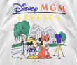 画像3: 90's∼【USA製】【ビンテージ】【Disney】ディズニー【Disney MGM Studios】【ミッキー＆ミニー】白【Ｔシャツ】【サイズＬ】  (3)