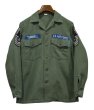 画像1: 【60's】【ビンテージ】【U.S.ARMY】【米軍実物】USAF【OG107】【ユーティリティシャツ】【サイズ15-1/2】  (1)