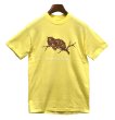 画像1: 80's【USA製】【ビンテージ】ヘインズ【hanes】【黄色】【フクロウ】【Ｔシャツ】【サイズＭ】  (1)