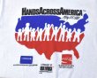 画像3: 80’s【USA製】ビンテージ【SCREEN STARS】【hands across america】【May 25 1986】【白】【Tシャツ】サイズM  (3)