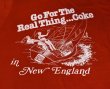 画像3: 80's〜【ビンテージ】【Burger King】【Coke Cola】【Go For The Real Thing...Coke in New England】【ヨット】【Tシャツ】【サイズS程度】  (3)