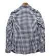 画像4: 【TOMMY HILFIGER】トミーヒルフィガー【白ｘ紺】ギンガムチェック【コットンシャツ】ブラウス【Classic Fit】【レディースＳ】【レディース古着】  (4)