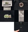 画像2: 【LACOSTE】【ラコステ】【黒】無地【ポロシャツ】【サイズ6】  (2)