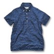 画像1: 【ビンテージ】【3sixteen】スリーシックスティーン【花柄】リネン【半袖プルオーバーシャツ】【サイズＭ】  (1)