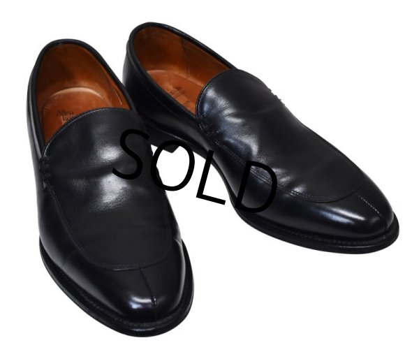 画像1: 【USA製】【アレンエドモンズ】【Allen Edmonds】【Steen】黒 ブラック【モカシン】スリッポンシューズ【11 1/2E】【29.5cm程度】  (1)