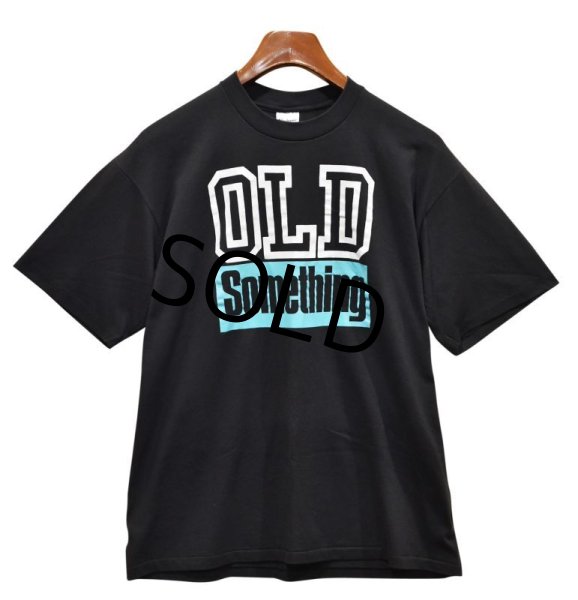 画像1: 【デッドストック】90’s【USA製】【ビンテージ】【OLD Something】【黒】【Tシャツ】【サイズXL】  (1)