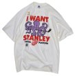 画像1: 【デッドストック】90’s【USA製】ビンテージ【STARTER】スターター I Want Stanley【白】オクトパス【Tシャツ】サイズXL  (1)