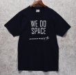 画像1: 【USA製】【ビンテージ】ベイサイド【BAYSIDE】【黒】【WE DO SPACE】【Ｔシャツ】【サイズL】  (1)