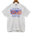 画像1: 90's USA製 ビンテージ【FRUIT OF THE LOOM 】フルーツオブザルーム【白】【Civil war RE-ENACTORS】【Tシャツ】【サイズM】  (1)