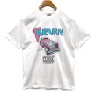 画像1: ほぼ未使用‼ 90's USA製 ビンテージ【FRUIT OF THE LOOM 】フルーツオブザルーム【白】【AUBURN CAR SHOW】【Tシャツ】【サイズM】  (1)